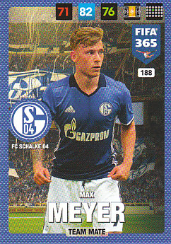 Max Meyer Schalke 04 2017 FIFA 365 #188